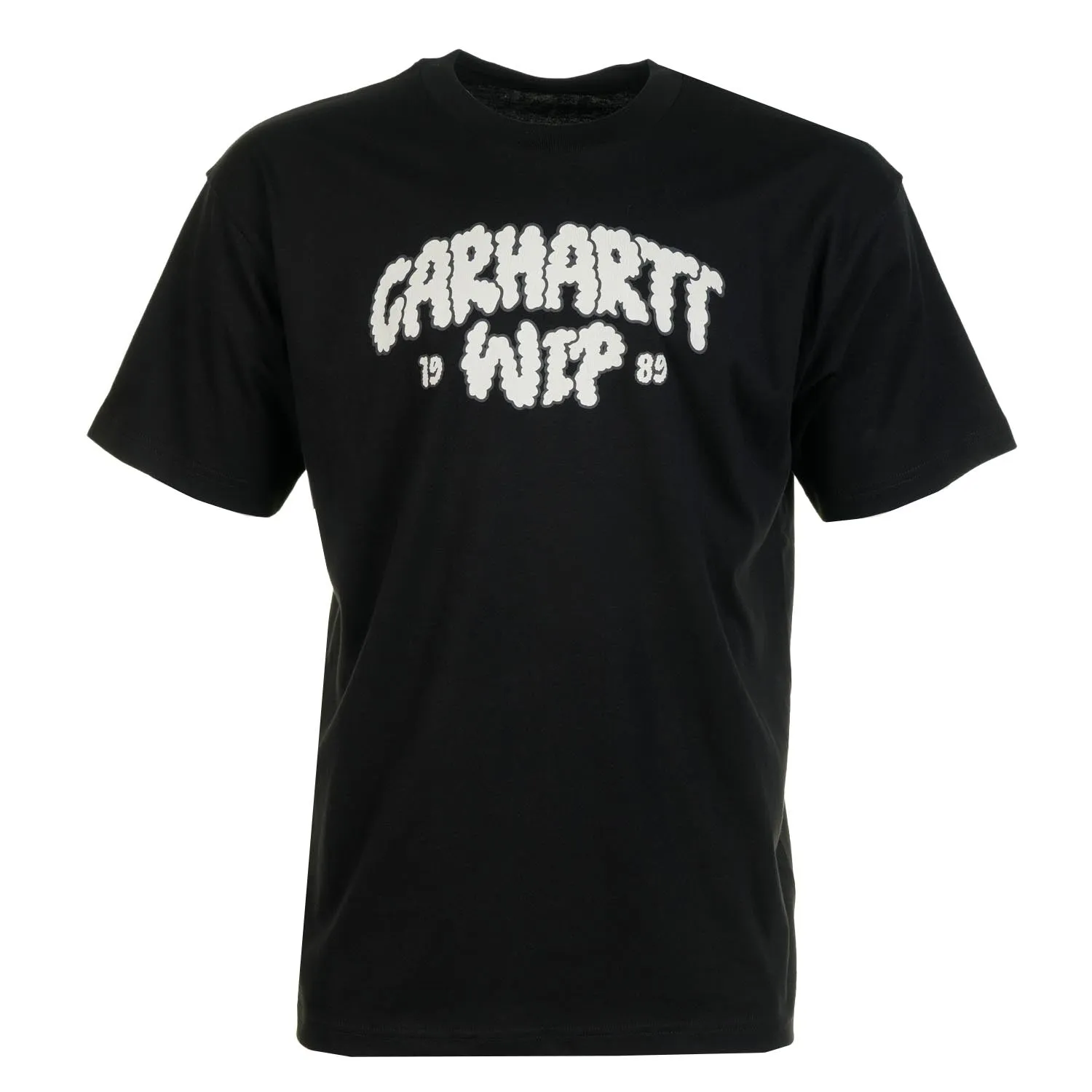 Short Sleeve Cloud Script T Shirt Black sold by RAGAZZI