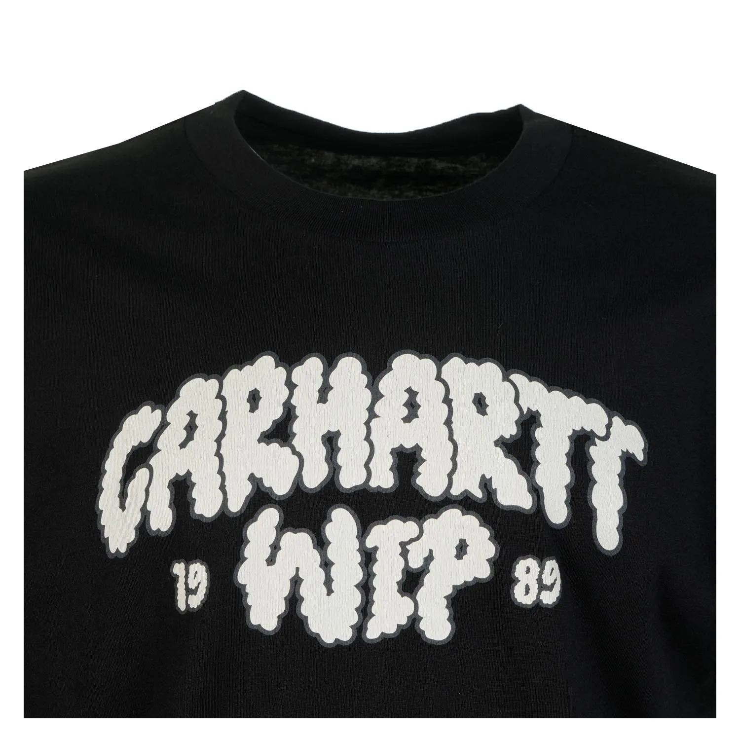 Short Sleeve Cloud Script T Shirt Black sold by RAGAZZI product image thumbnail 3