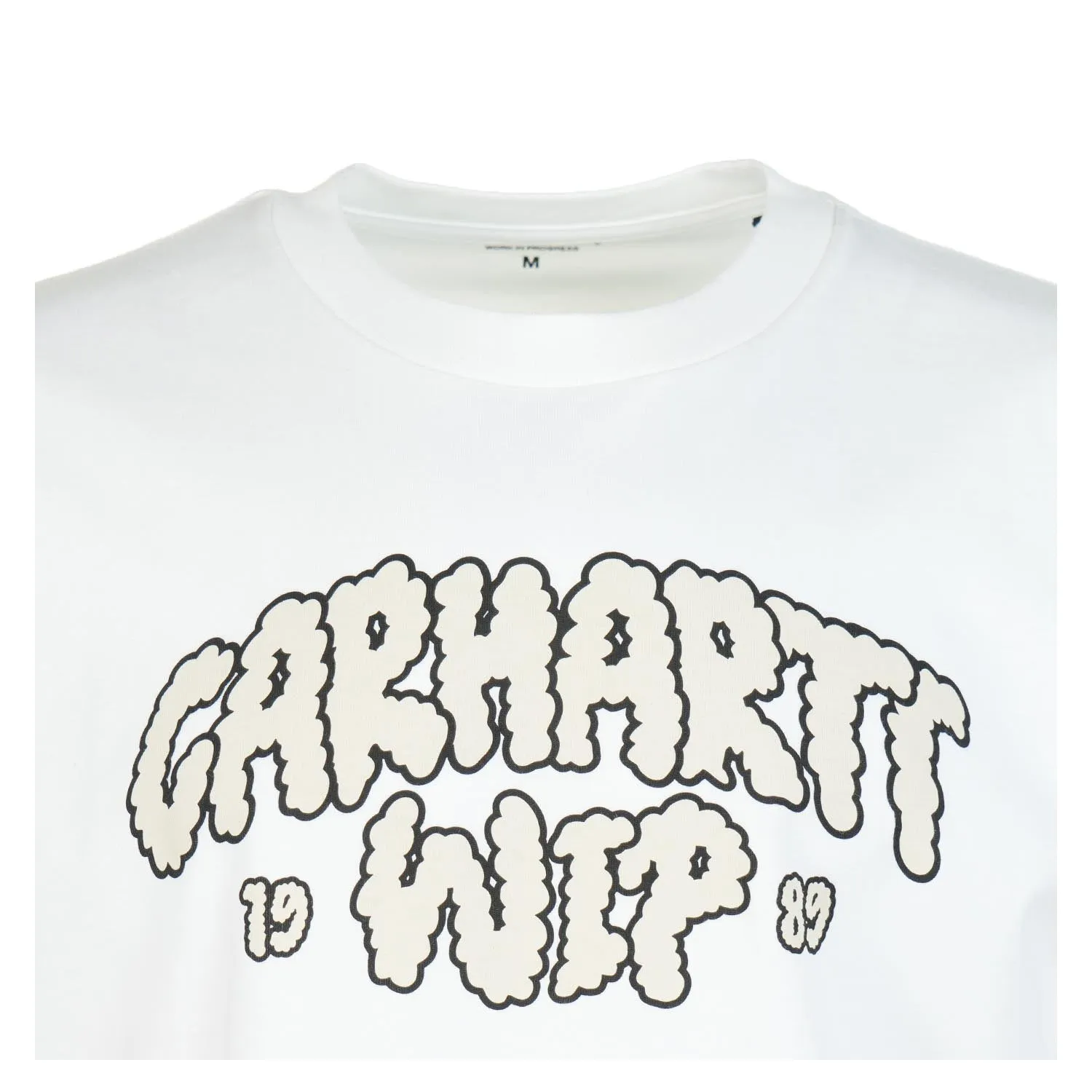 Short Sleeve Cloud Script T Shirt White sold by RAGAZZI product image thumbnail 3