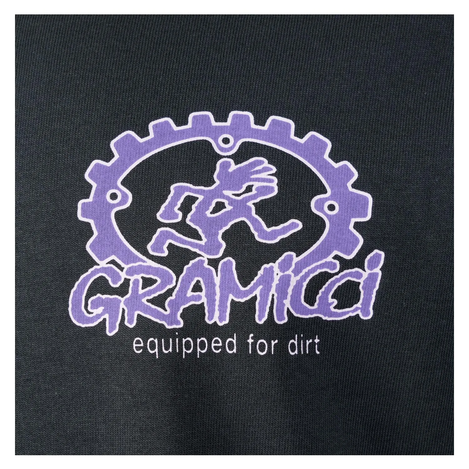 Equipped For Dirt Tee Vintage Black sold by RAGAZZI product image thumbnail 3