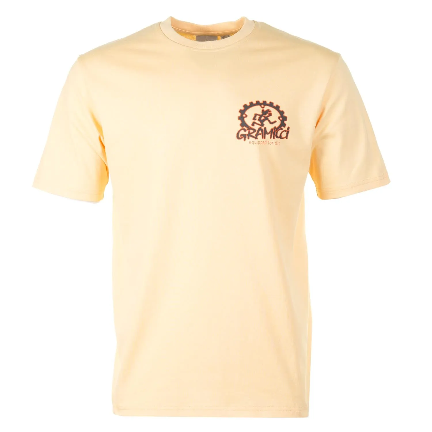 Equipped For Dirt Tee Mango sold by RAGAZZI