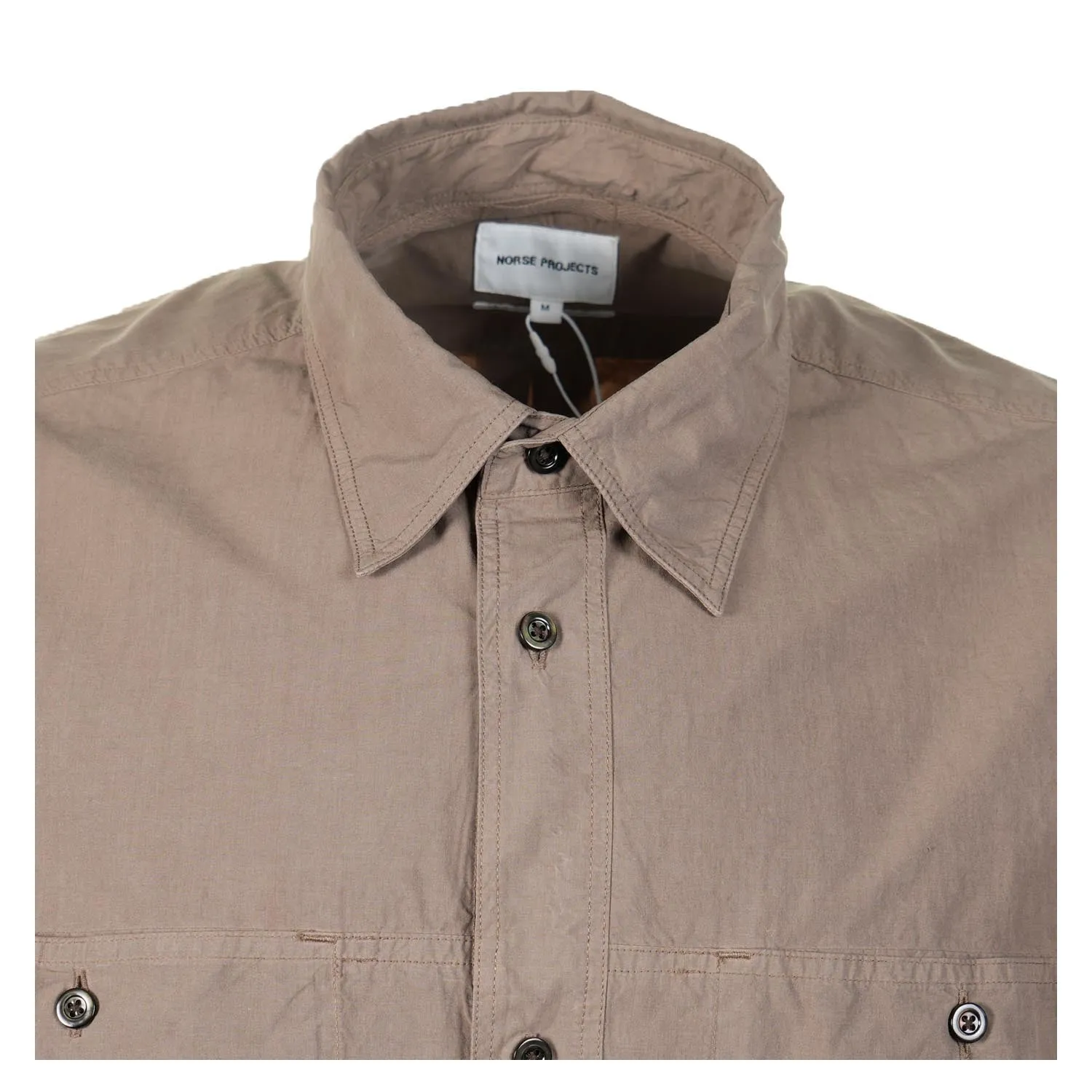 Falster Tencel Oversized Shirt Walnut sold by RAGAZZI product image thumbnail 3