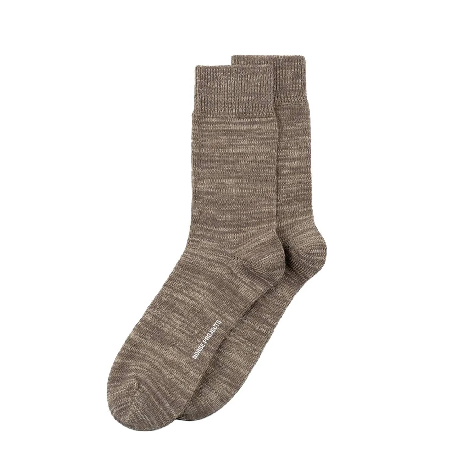 Bykle Heavy Cotton Twist Sock Vetiver sold by RAGAZZI