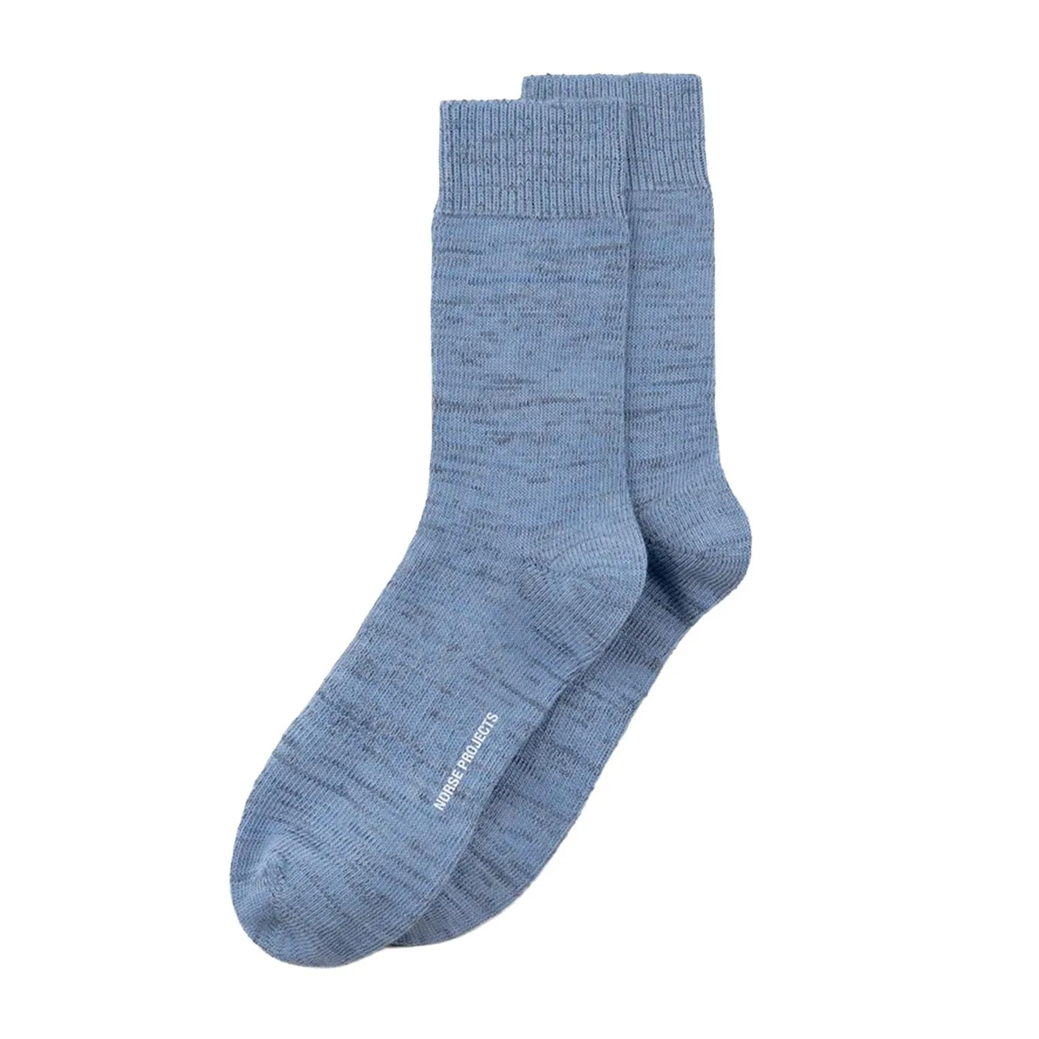 Bykle Heavy Cotton Twist Sock Bel Air Blue sold by RAGAZZI