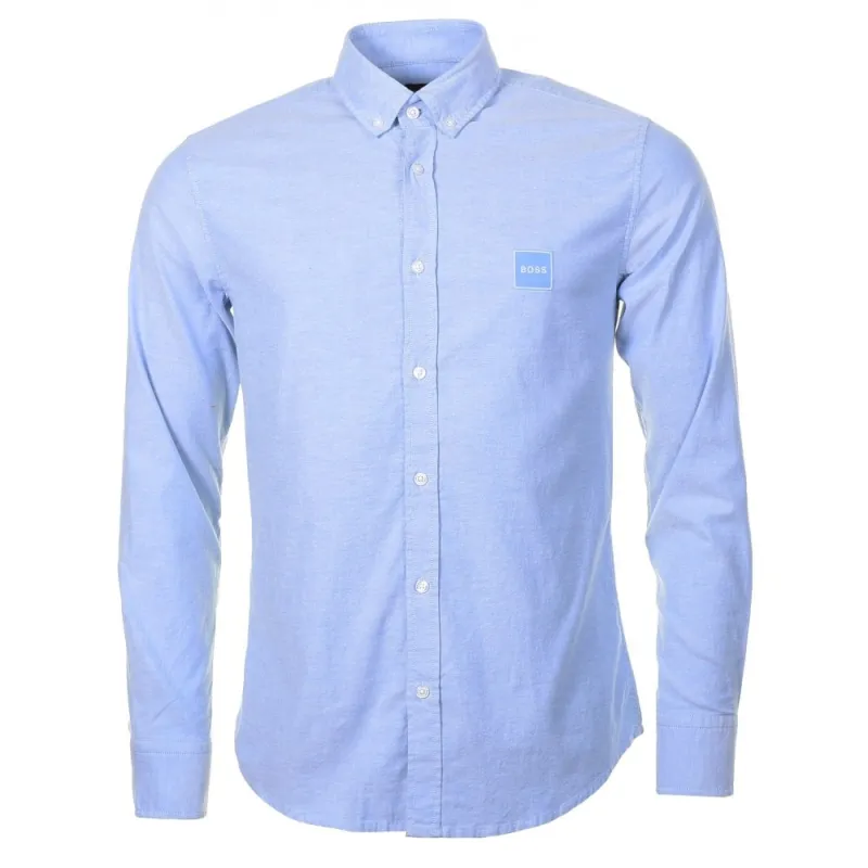Casual Mabsoot Long Sleeve Shirt Blue made by Hugo Boss