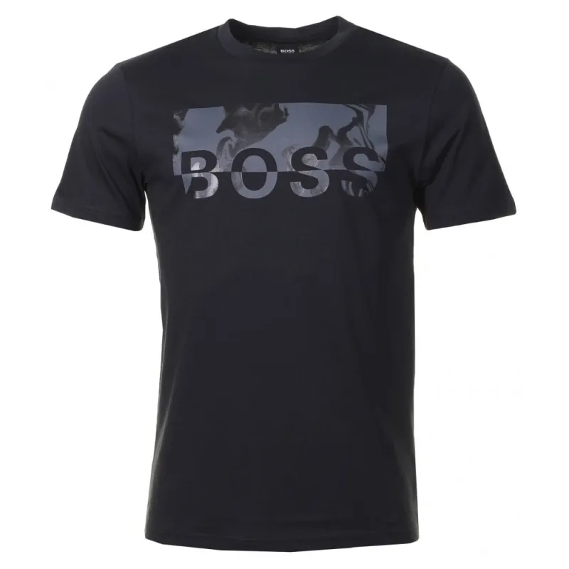 Casual Tyro T Shirt Black made by Hugo Boss