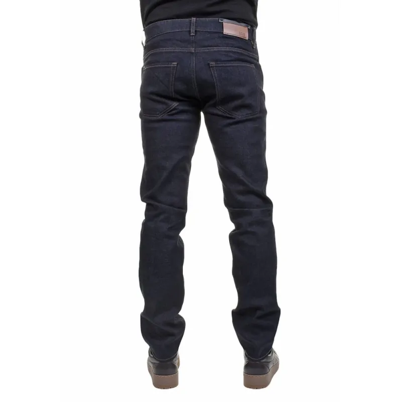 Delaware 3 Slim Fit Stretch Navy made by RAGAZZI