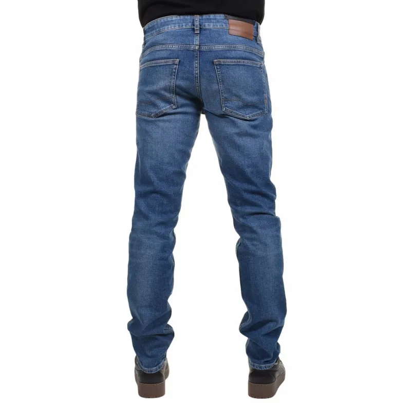 Casual Delaware Slim Fit Stretch 428 Medium Blue made by RAGAZZI