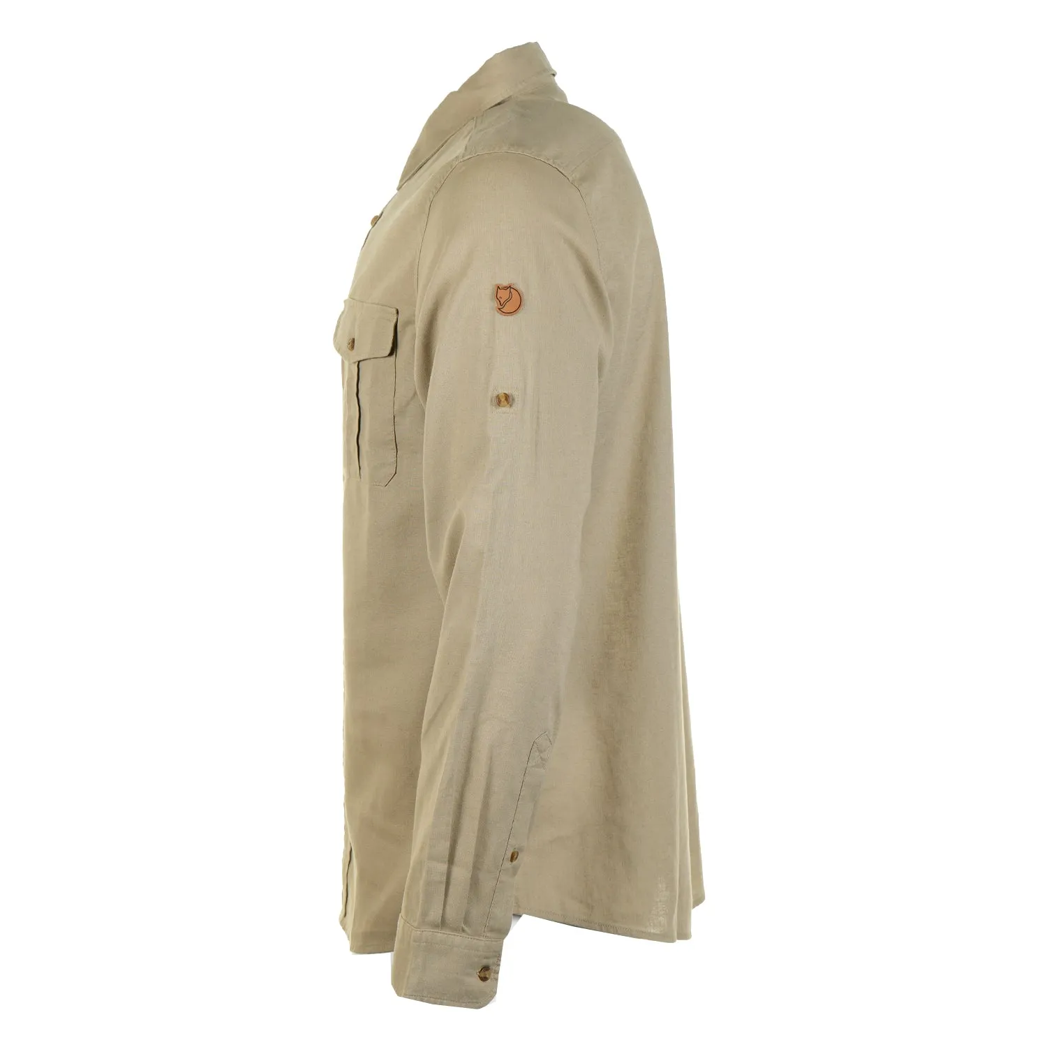 Ovik Travel Shirt LS M Sand Stone sold by RAGAZZI product image thumbnail 3