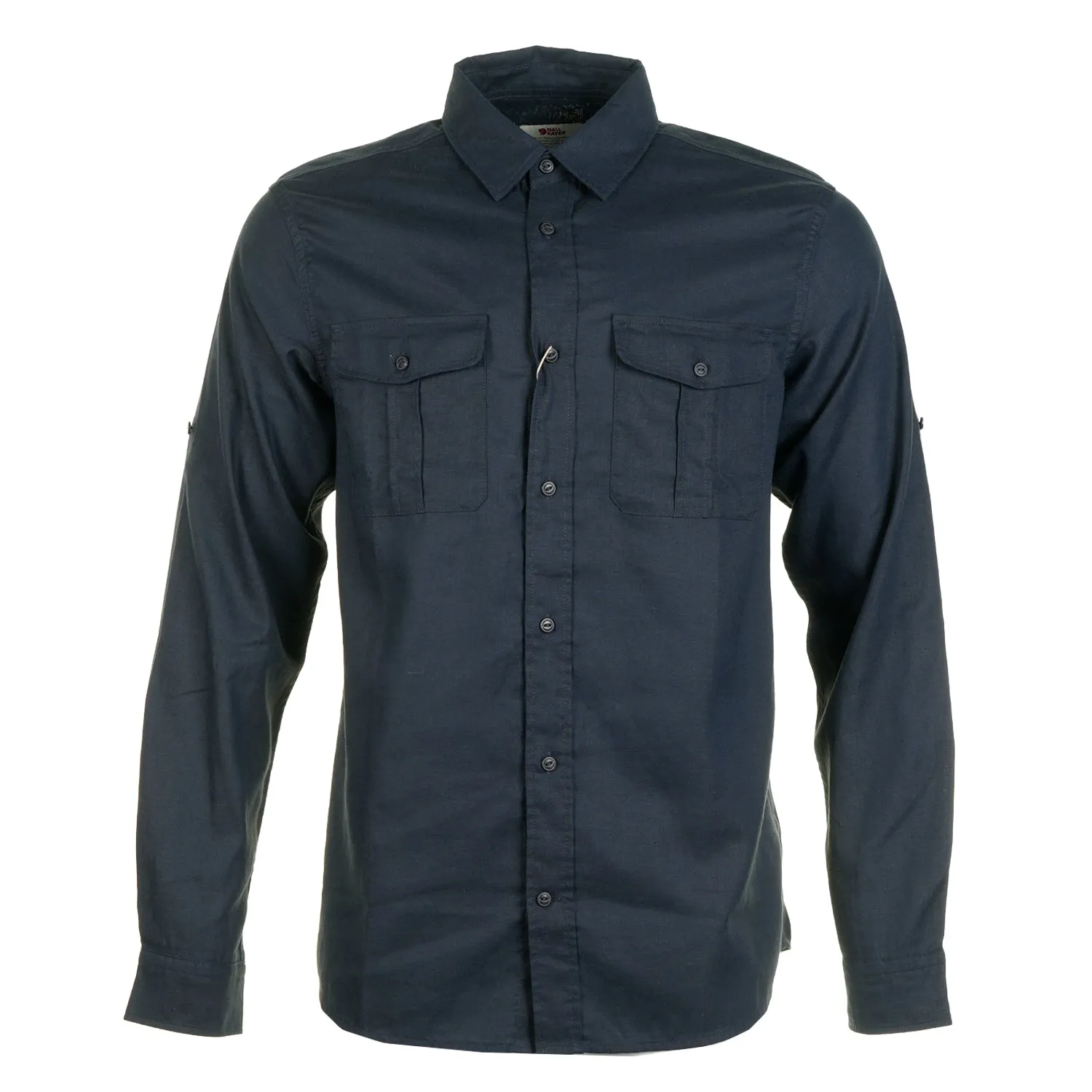 Ovik Travel Shirt LS M Dark Navy sold by RAGAZZI