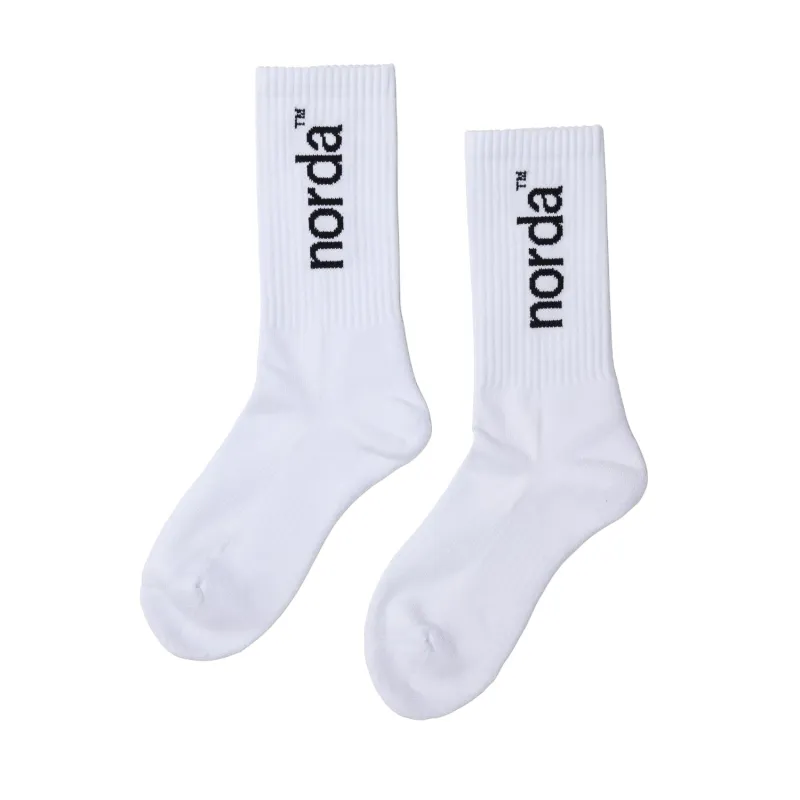 Retro Socks White made by Norda
