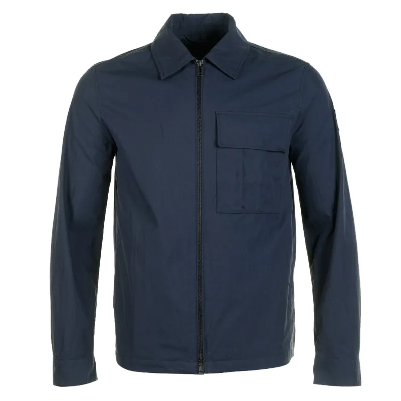 Cargo Overshirt Dark Ink made by Belstaff