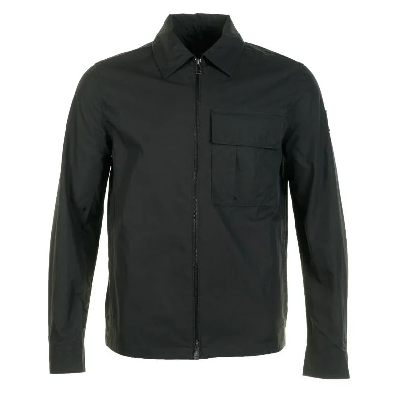 Cargo Overshirt Black made by Belstaff