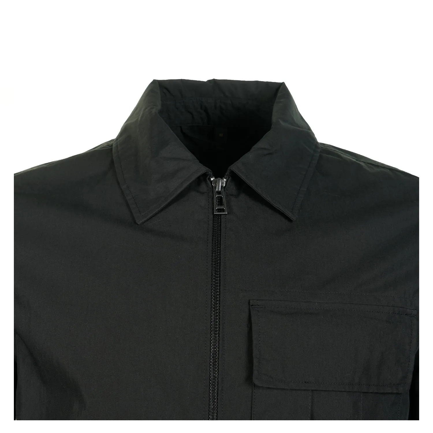 Cargo Overshirt Black sold by RAGAZZI product image thumbnail 4