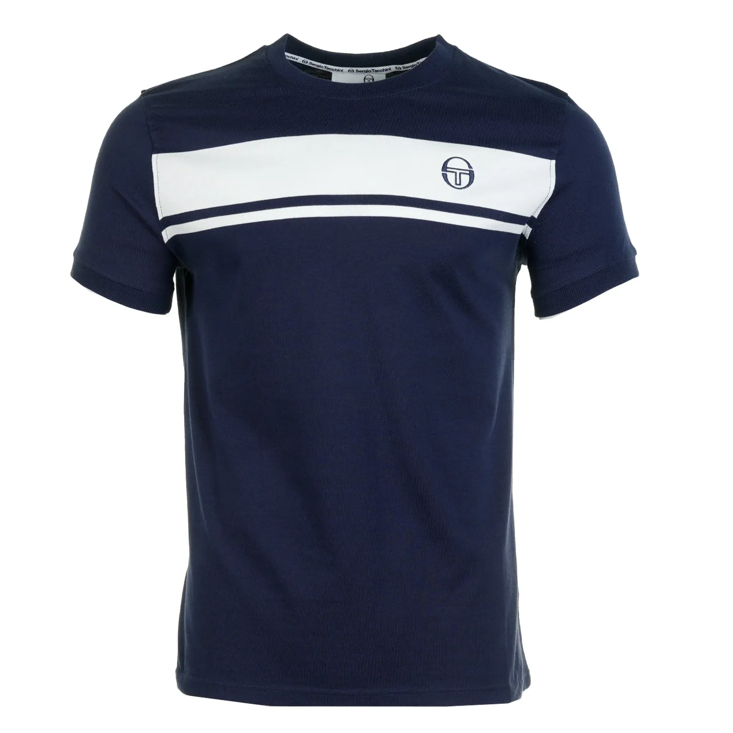 Short Sleeve Master Tee Navy White sold by RAGAZZI