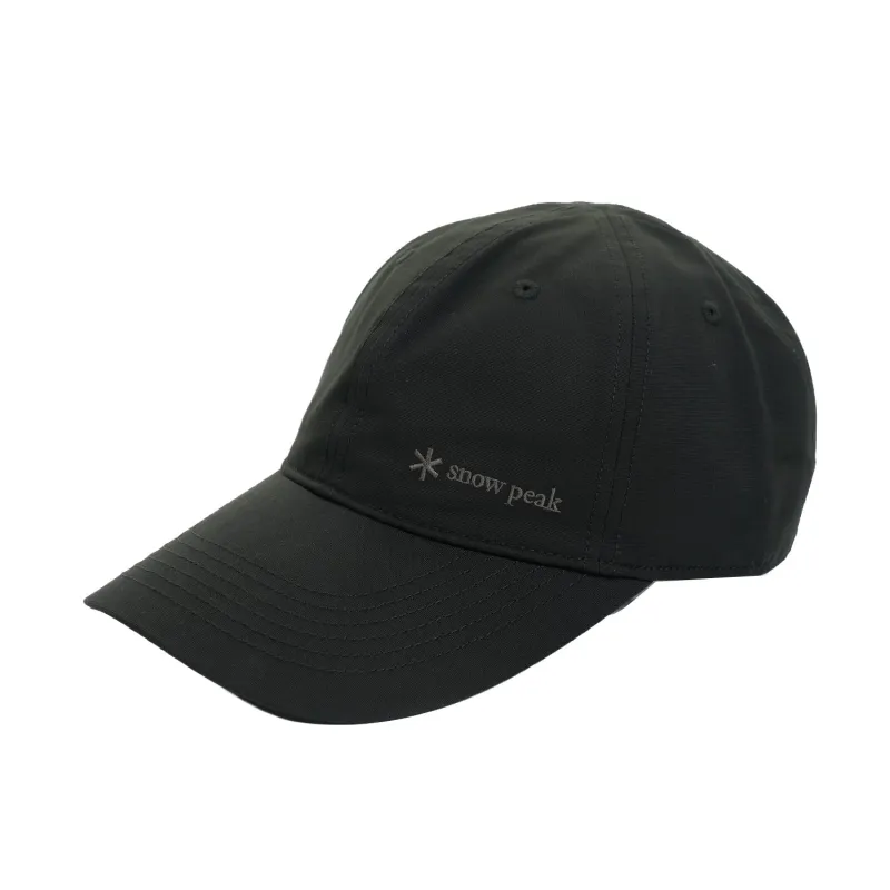 Light Dobby Cloth Cap Black made by Snow Peak