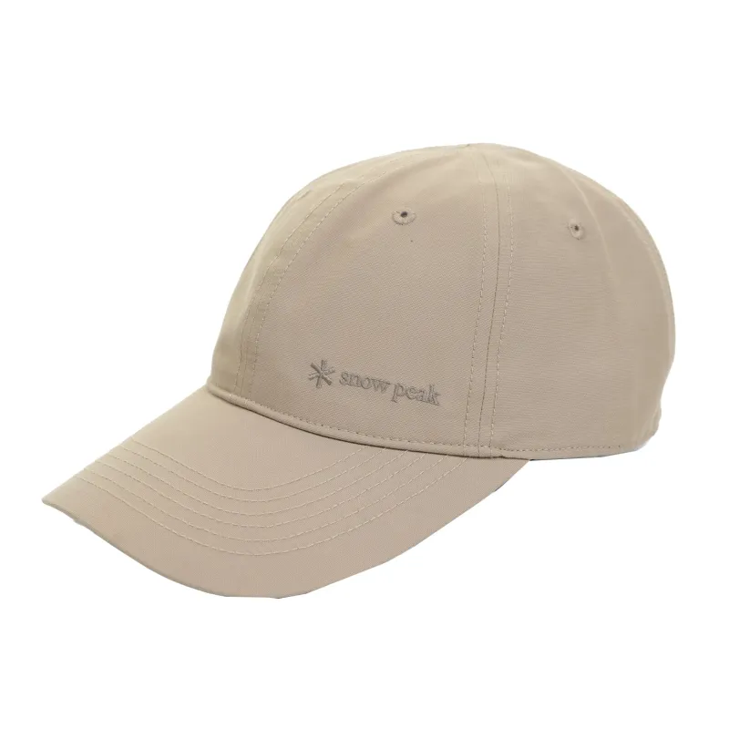 Light Dobby Cloth Cap Greige made by Snow Peak