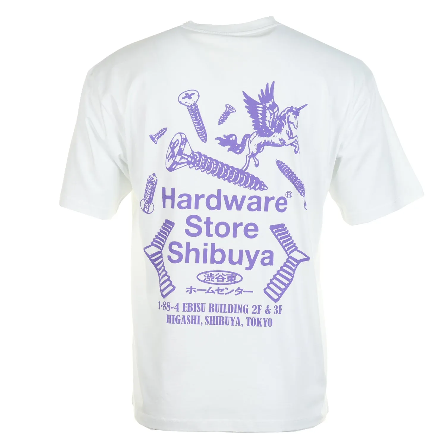 Hardware Store Shibuya T Shirt White sold by RAGAZZI product image thumbnail 2