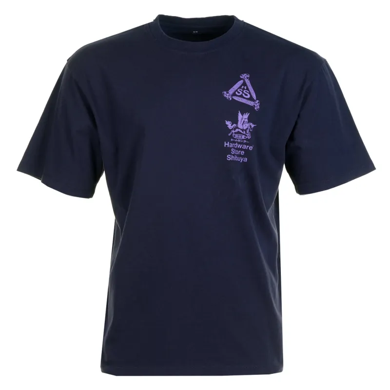 Hardware Store Shibuya T Shirt Maritime Blue made by Edwin