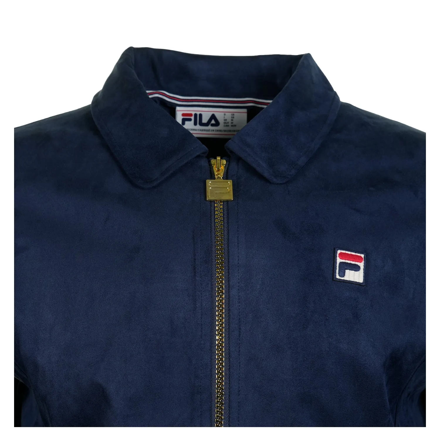 Francesco Suede Jacket Fila Navy sold by RAGAZZI product image thumbnail 3