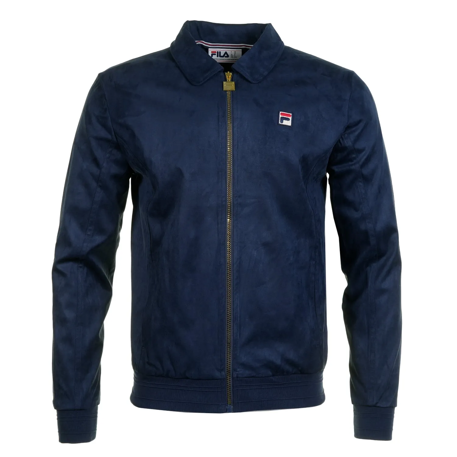 Francesco Suede Jacket Fila Navy sold by RAGAZZI