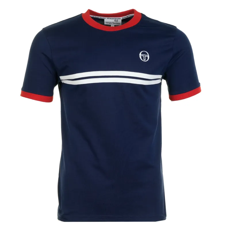 Supermac Short Sleeve Tee Maritime Blue / Adrenaline Rush sold by RAGAZZI