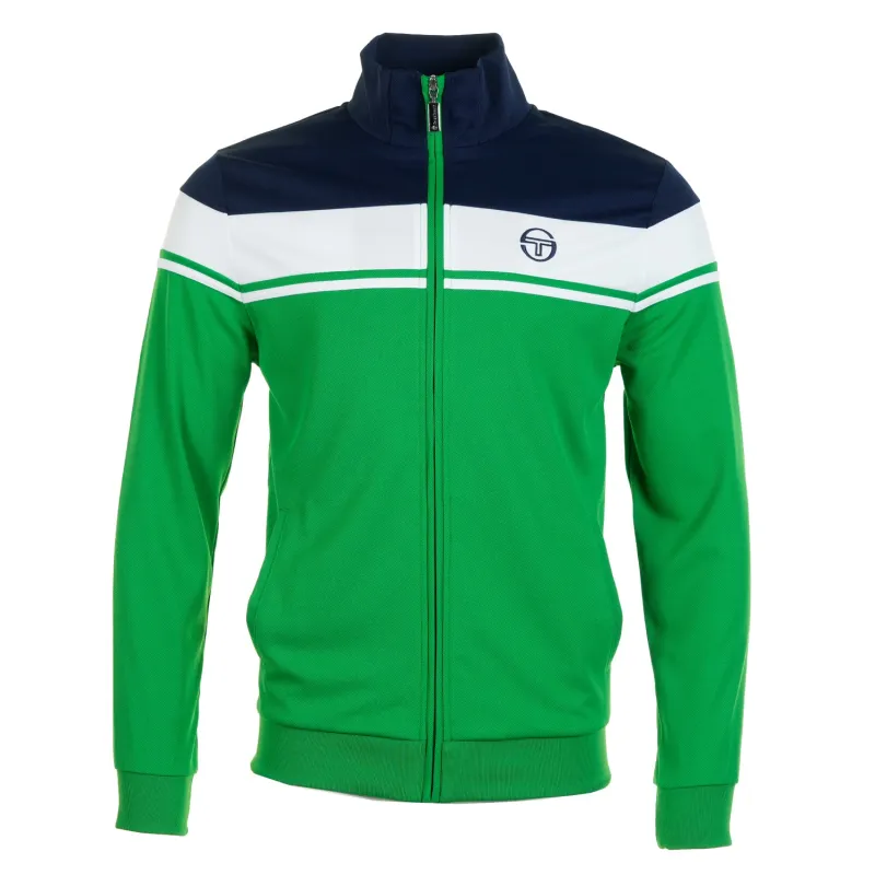 Damarindo TT Track Top Maritime Blue / White / Fern Green made by Sergio Tacchini