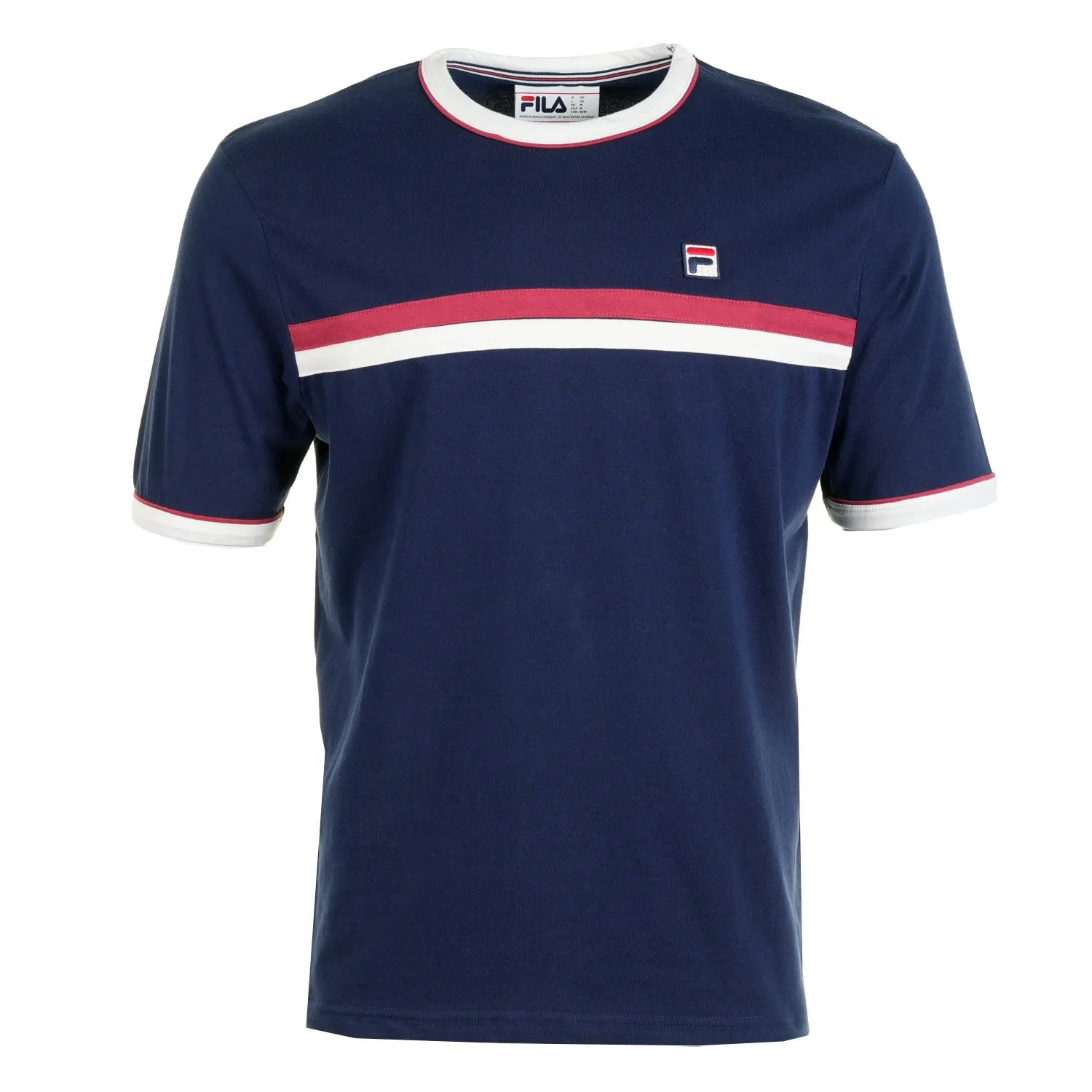 Rosario Tee Fila Navy Gardenia Garnet sold by RAGAZZI