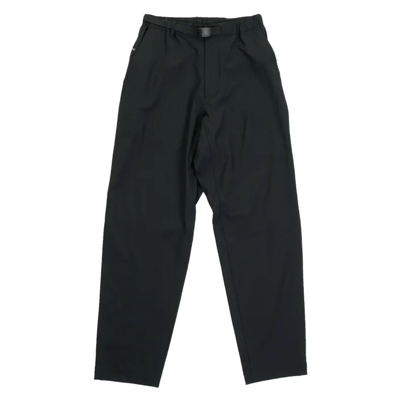 Water Repellent Trekking Pants Black made by Snow Peak