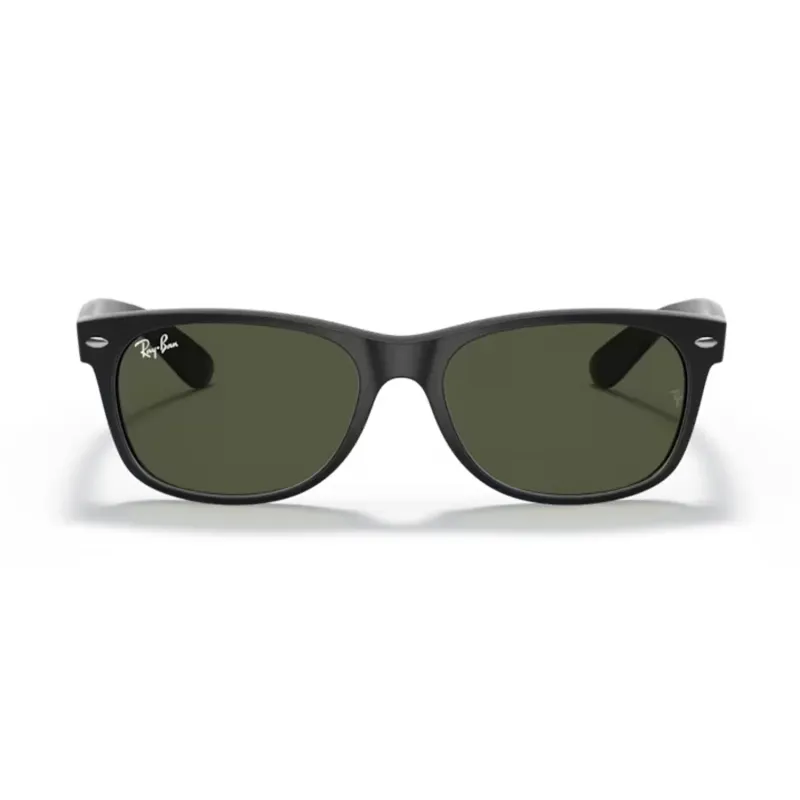 New Wayfarer Rubber Black / Green made by Ray-Ban