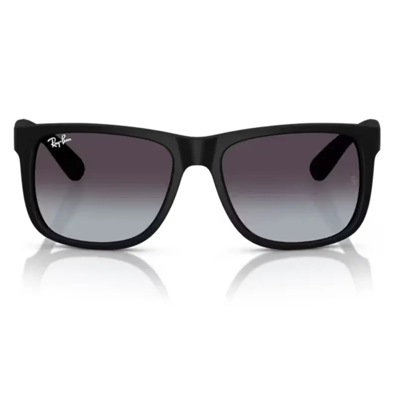 Justin Rubber Black / Light Grey Gradient Dark Grey made by Ray-Ban