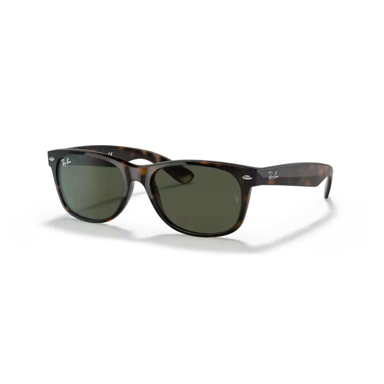 New Wayfarer Classic Sunglasses - Tortoise/Green sold by RAGAZZI product image thumbnail 3