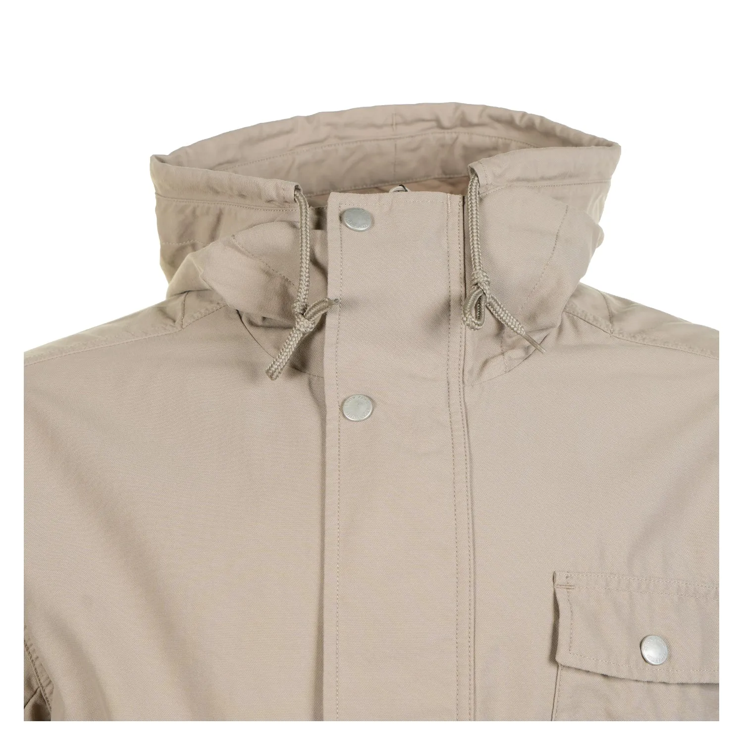 Light Dobby Cloth Parka Greige sold by RAGAZZI product image thumbnail 4