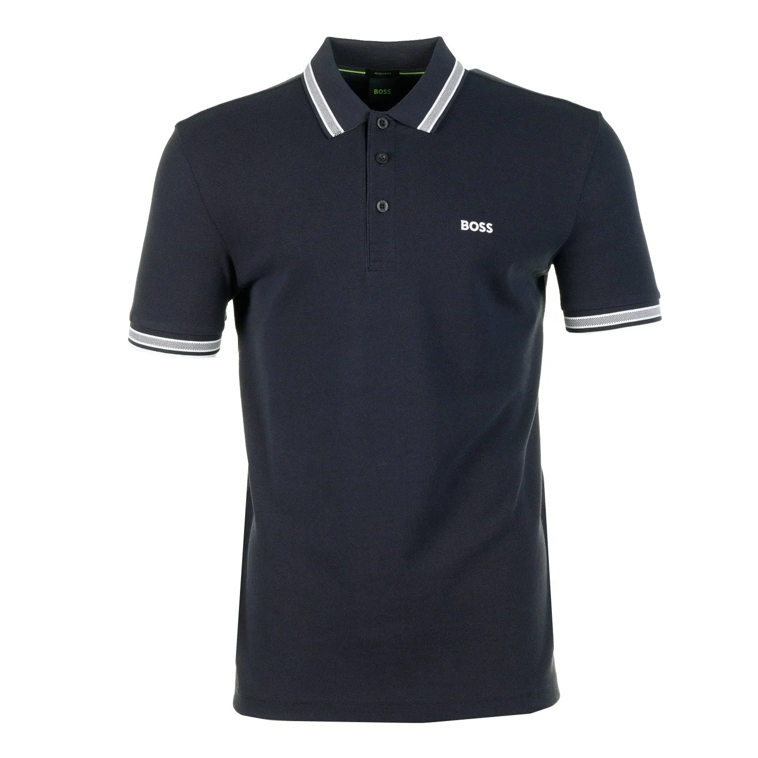 Paddy Short Sleeve Polo Shirt 402 Navy sold by RAGAZZI