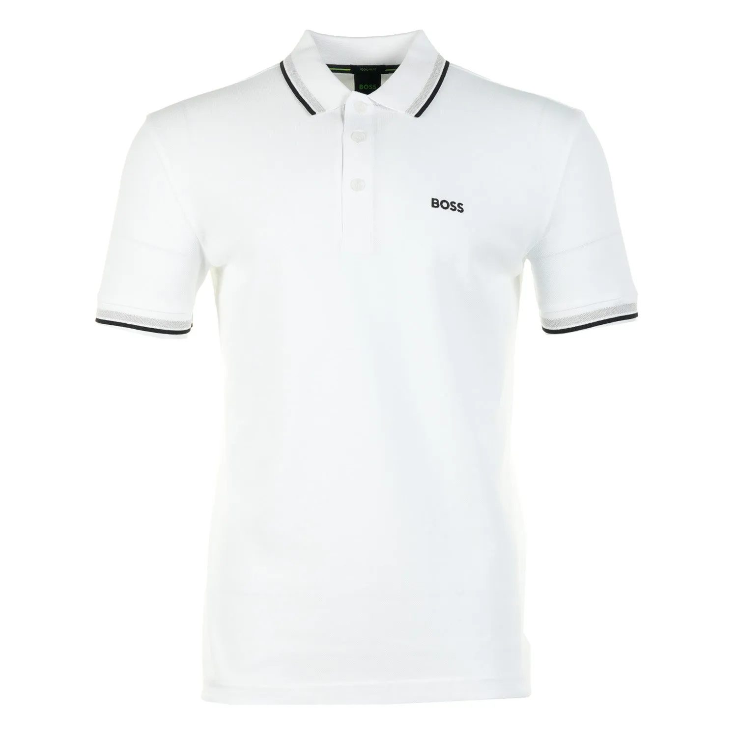 Paddy Short Sleeve Polo Shirt 100 White sold by RAGAZZI