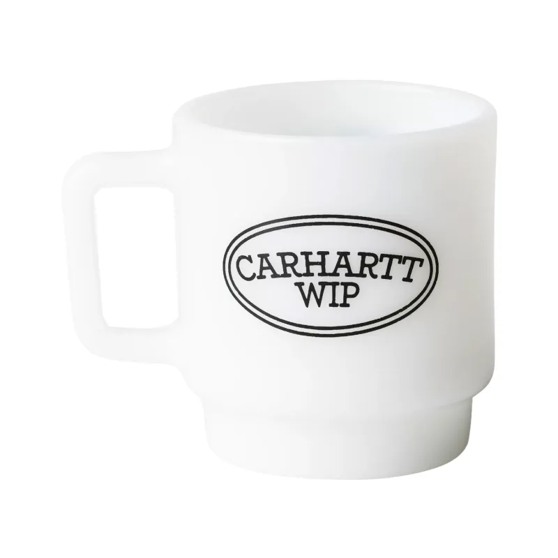Hugging Cats Glass Mug made by Carhartt WIP