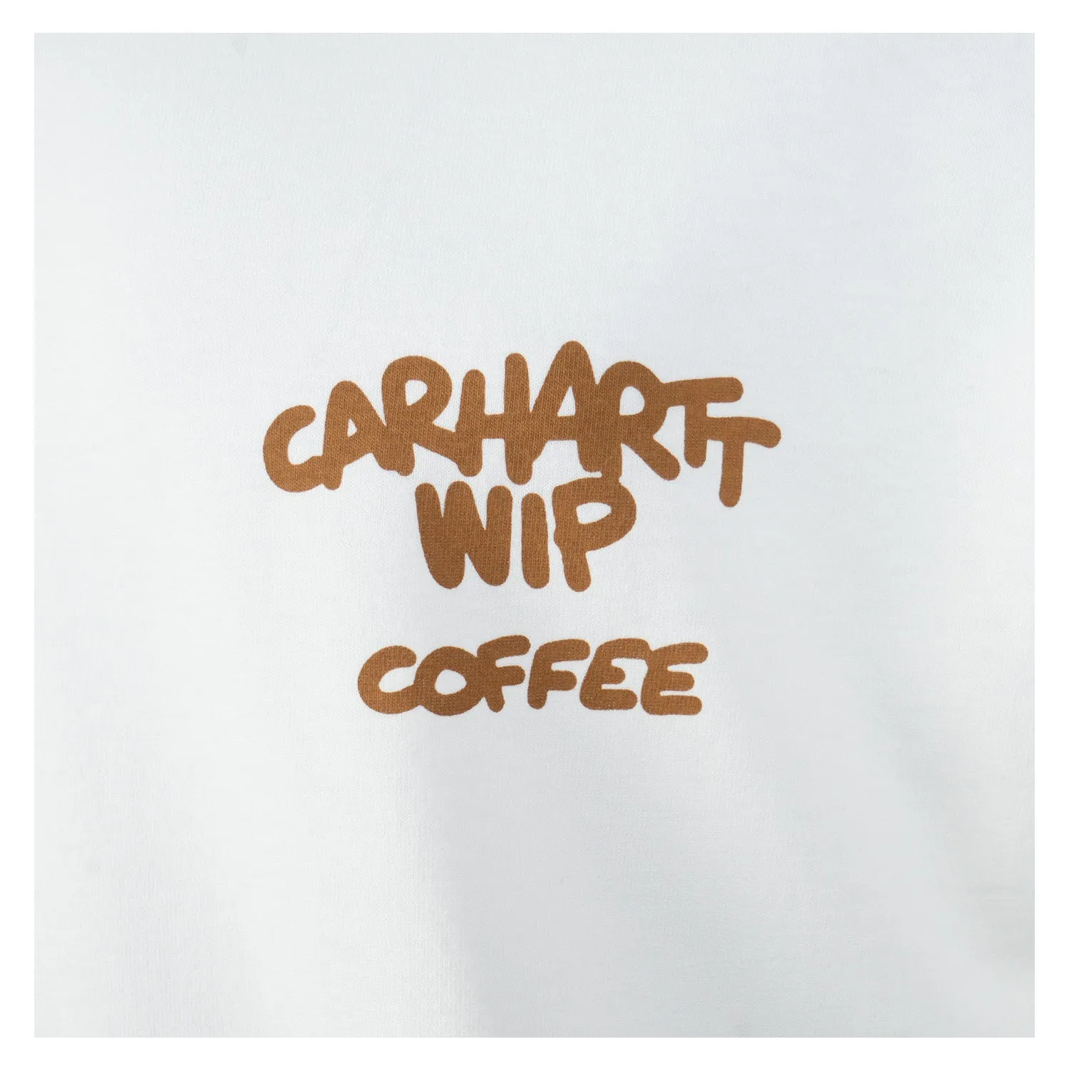 Short Sleeve Coffee Break T Shirt White sold by RAGAZZI product image thumbnail 3