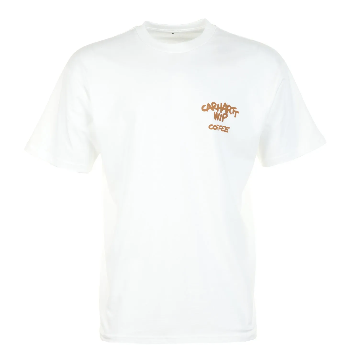 Short Sleeve Coffee Break T Shirt White sold by RAGAZZI