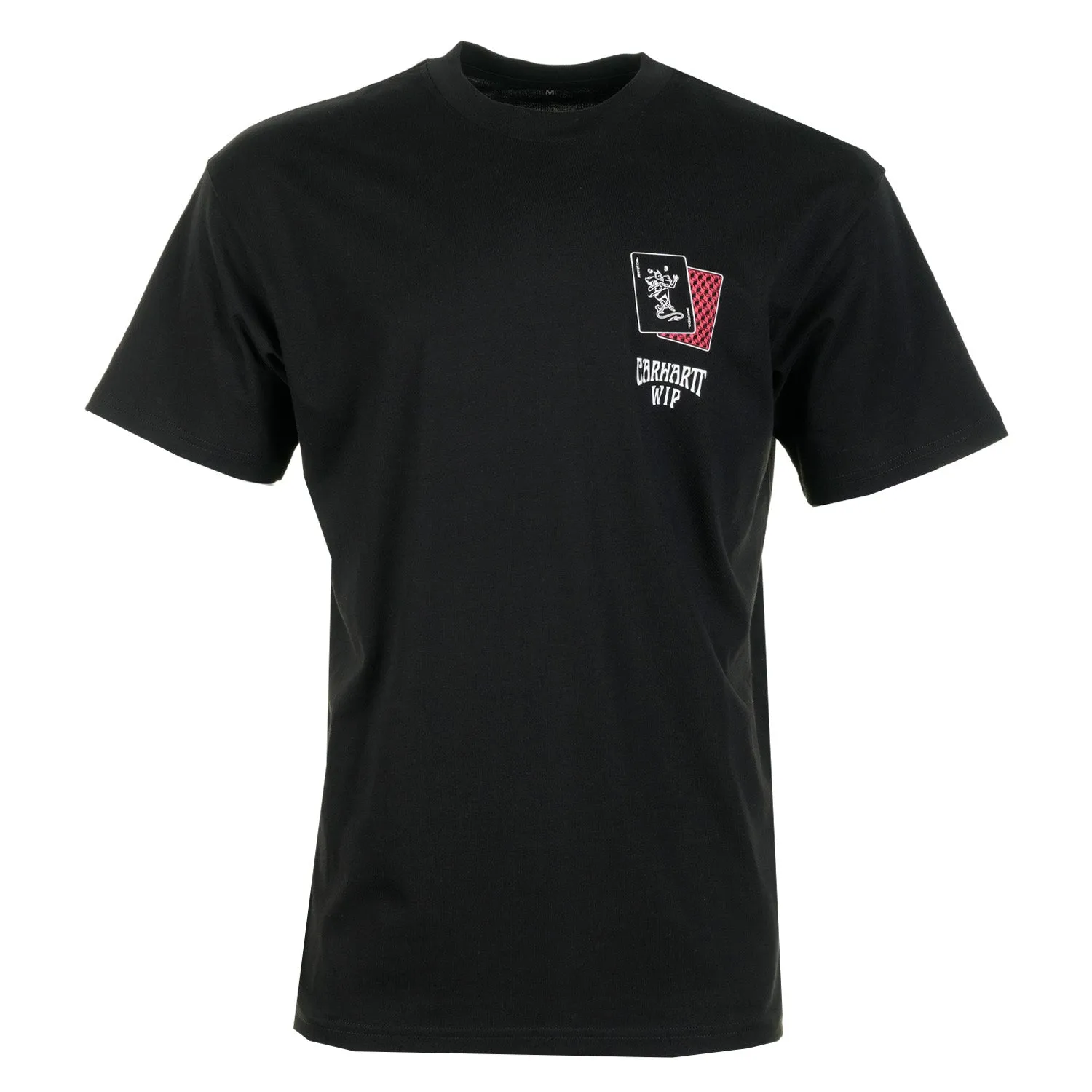 Short Sleeve Playing Cards T Shirt Black sold by RAGAZZI
