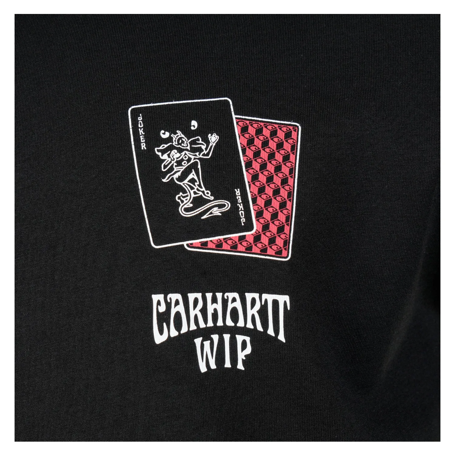 Short Sleeve Playing Cards T Shirt Black sold by RAGAZZI product image thumbnail 3