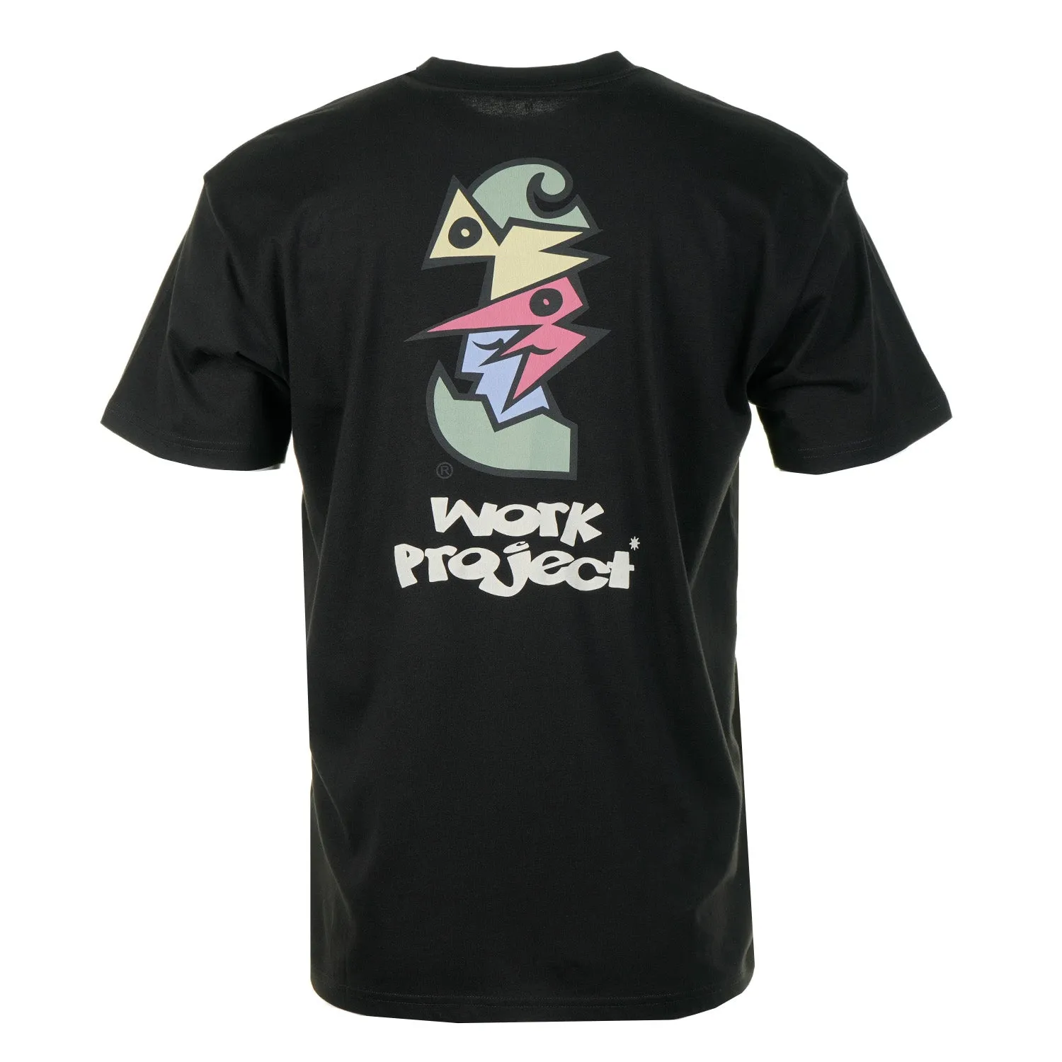 Short Sleeve Cubist T Shirt Black sold by RAGAZZI product image thumbnail 2