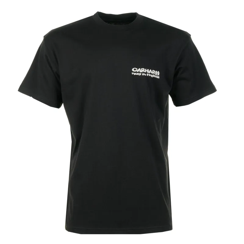 Short Sleeve Cubist T Shirt Black made by Carhartt WIP