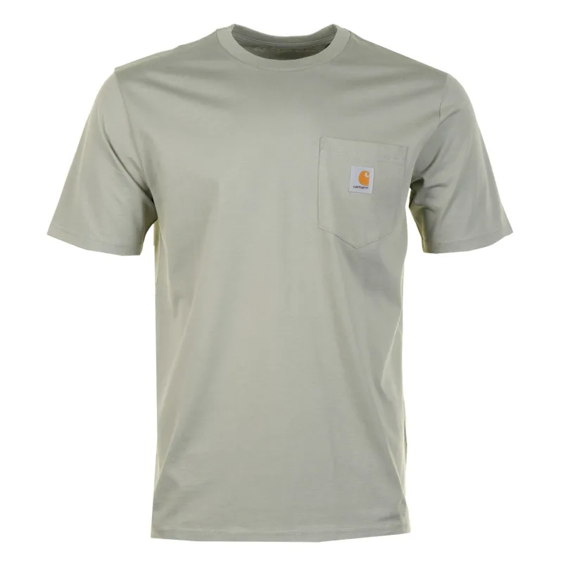 Short Sleeve Pocket T Shirt Shady Green made by Carhartt WIP