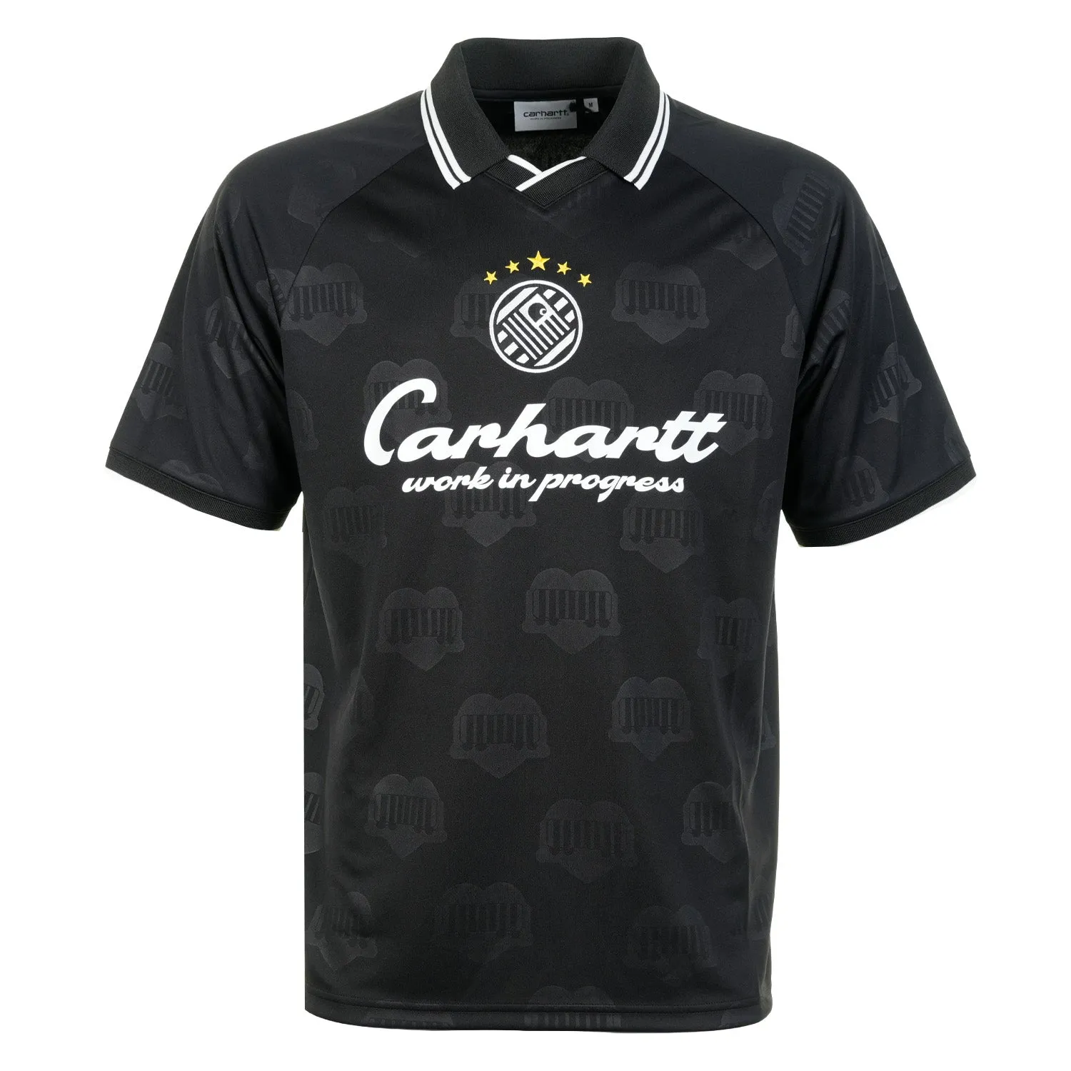 Terrace Football T Shirt Heart Train Jacquard Black sold by RAGAZZI