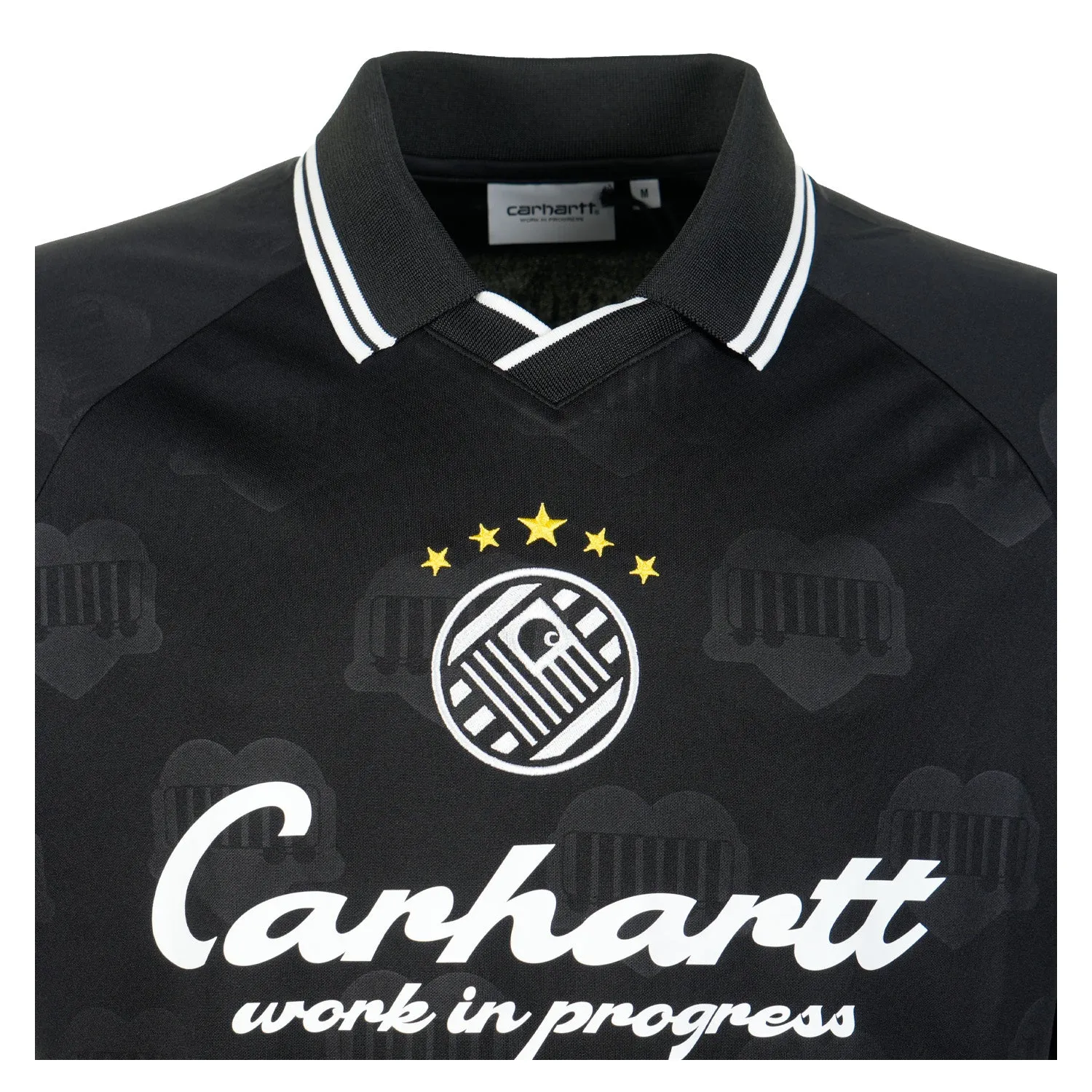Terrace Football T Shirt Heart Train Jacquard Black sold by RAGAZZI product image thumbnail 3