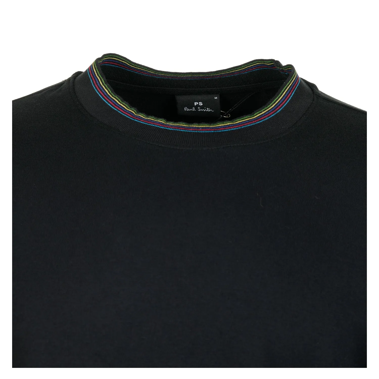 Regular Fit Sport Stripe Short Sleeve T Shirt Black sold by RAGAZZI product image thumbnail 3