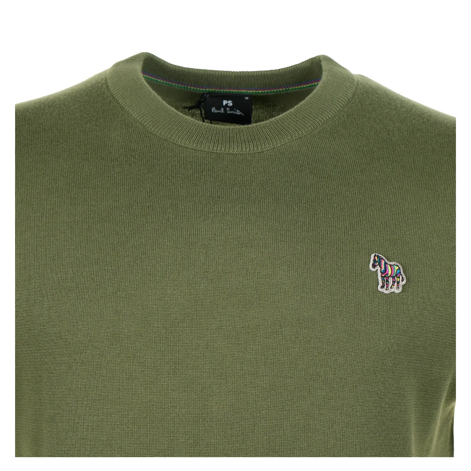 Regular Fit Knitted Short Sleeve T Shirt Military Green sold by RAGAZZI product image thumbnail 3