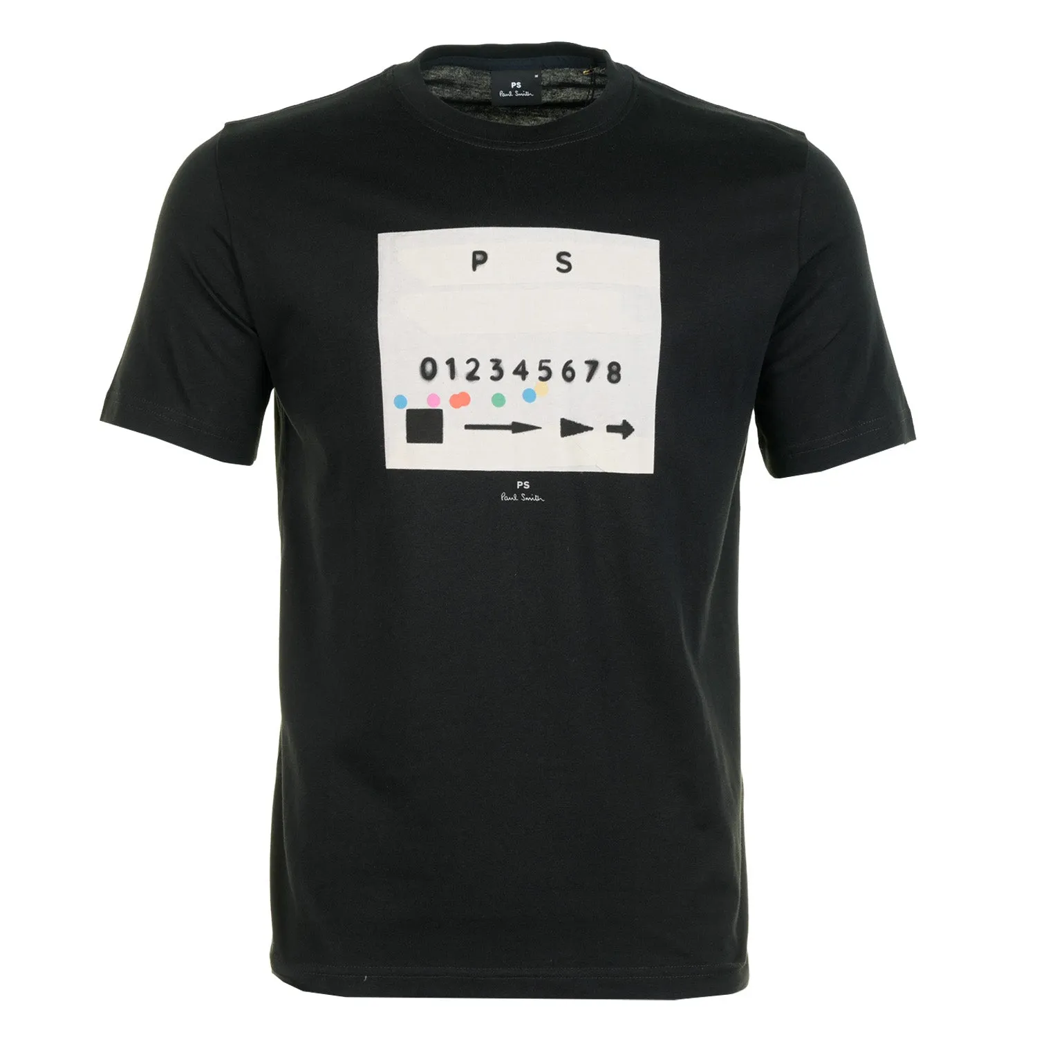 Regular Fit Graphic Short Sleeve T Shirt Black sold by RAGAZZI