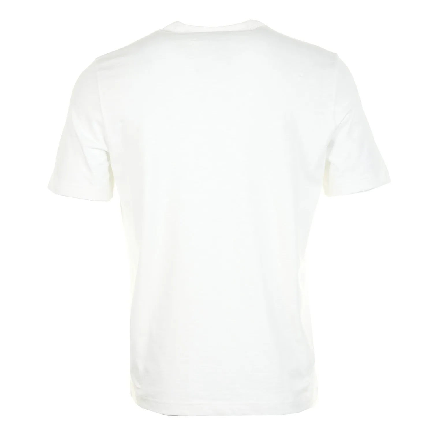 Regular Fit Short Sleeve T Shirt Sport Stripe White sold by RAGAZZI product image thumbnail 2