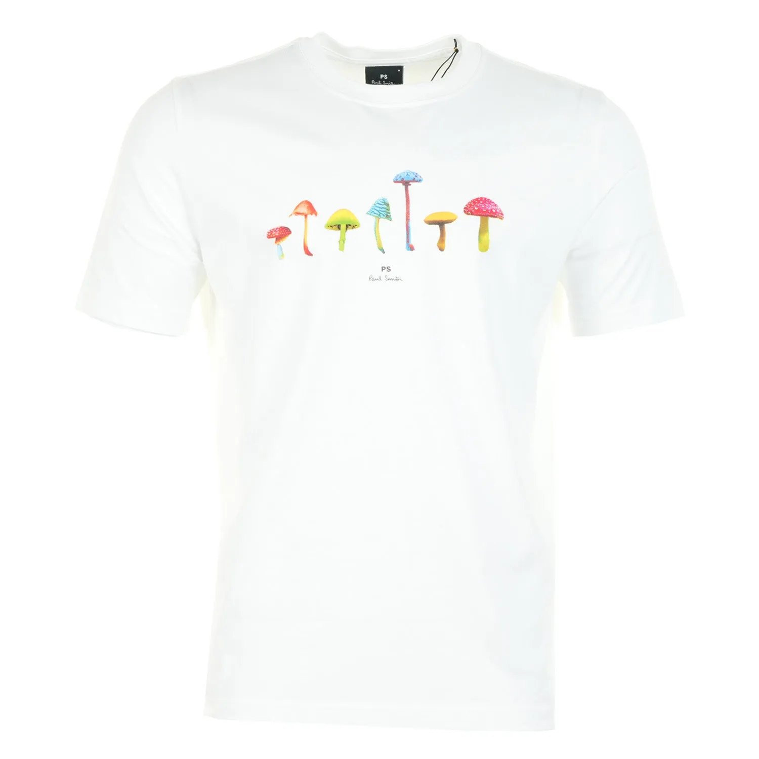 Regular Fit Mushrooms T Shirt White sold by RAGAZZI
